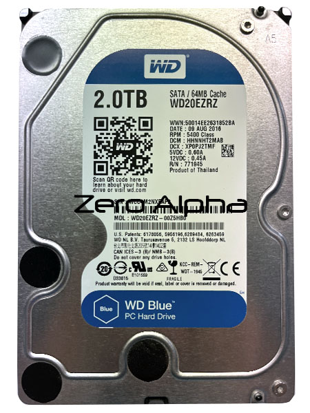 Western Digital WD20EZRZ Data Recovery